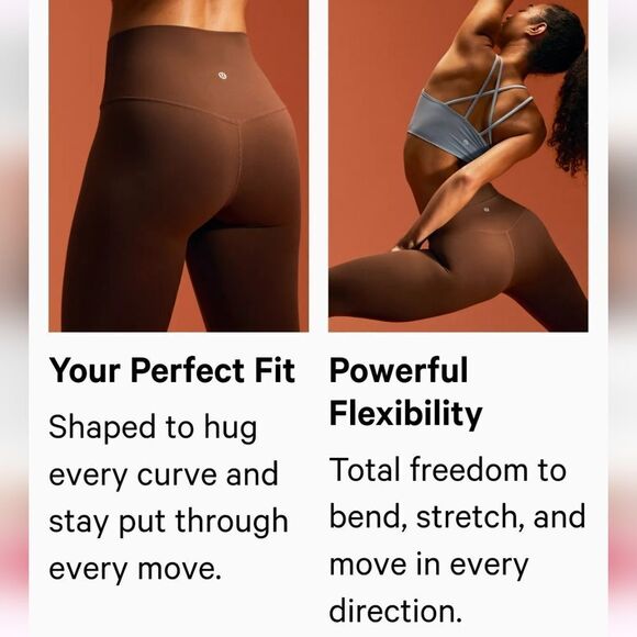 NWT Lululemon Align HR Crop 23" Pale Raspberry - Picture 7 of 9